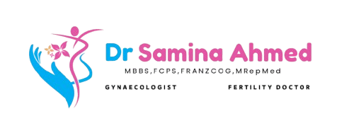 Logo of Dr Samina Ahmed, skin care and aesthetic specialist